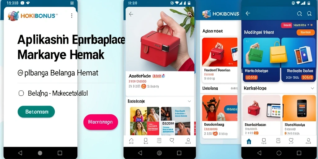 Antarmuka HOKIBONUS yang menarik dan mudah dinavigasi.