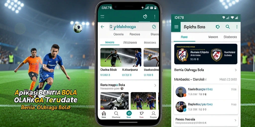 Tampilan antarmuka aplikasi ID678 yang modern dan informatif.