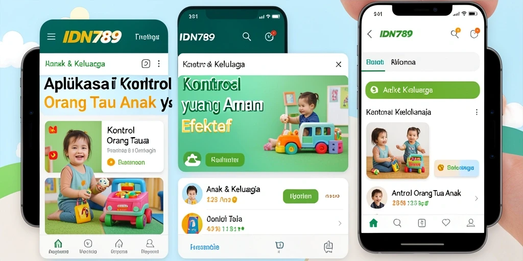 Antarmuka pengguna IDN789 yang intuitif dan mudah digunakan.