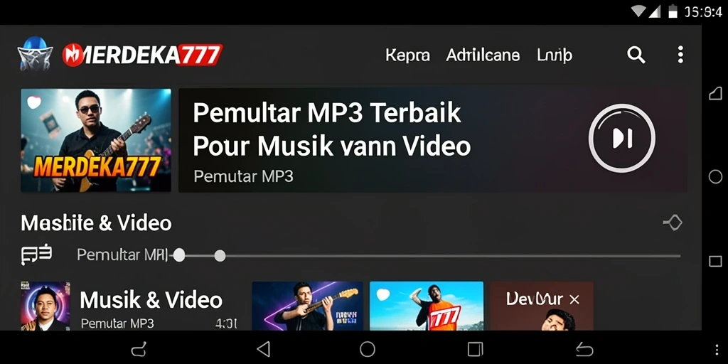 Antarmuka MERDEKA777 yang sederhana dan intuitif