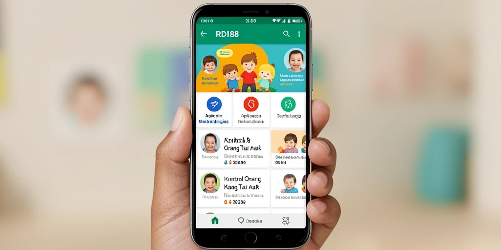 Antarmuka RDI88 yang intuitif dan mudah digunakan.